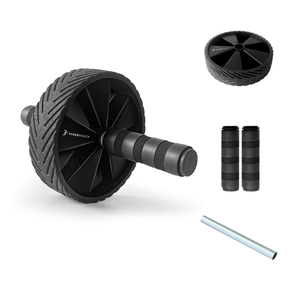 Pojedyncze kółko do ćwiczeń mięśni brzucha AB WHEEL PRO