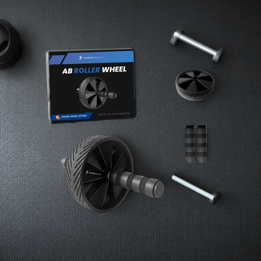 Pojedyncze kółko do ćwiczeń mięśni brzucha AB WHEEL PRO