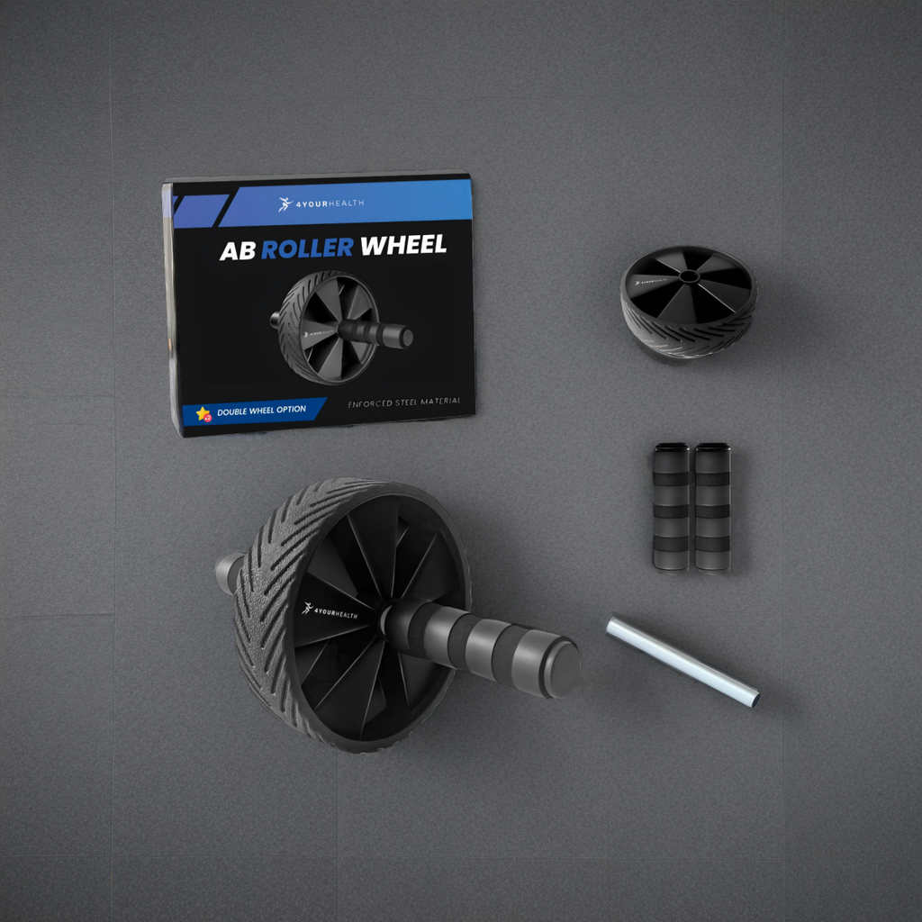 Pojedyncze kółko do ćwiczeń mięśni brzucha AB WHEEL PRO