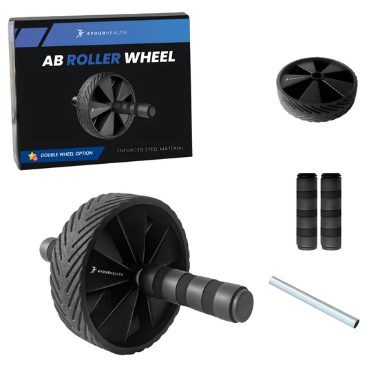 Pojedyncze kółko do ćwiczeń mięśni brzucha AB WHEEL PRO